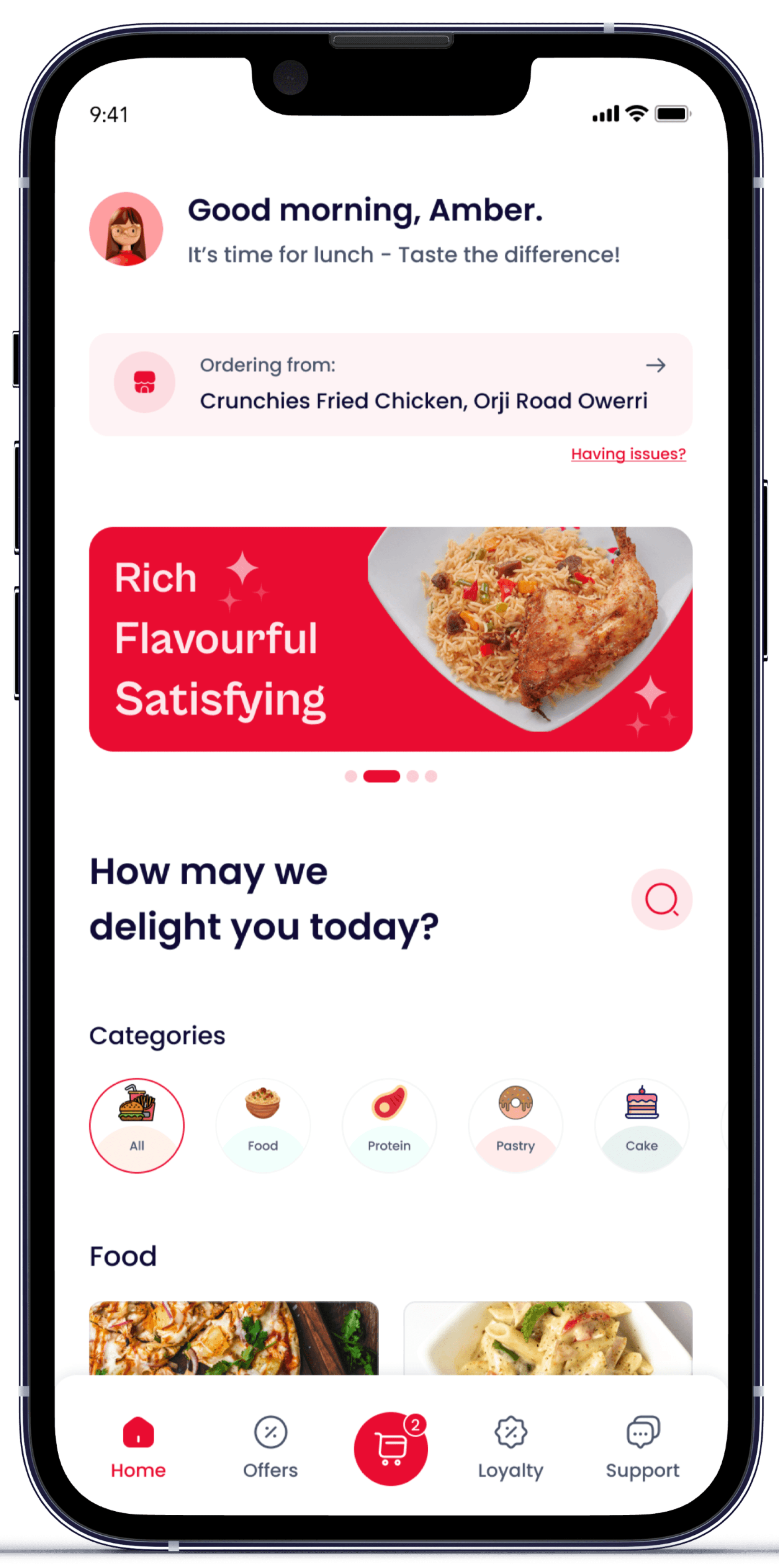 Crunchies App on Mobile Phone
